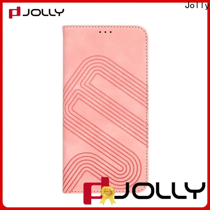 Jolly leather flip phone case supplier for mobile phone 1