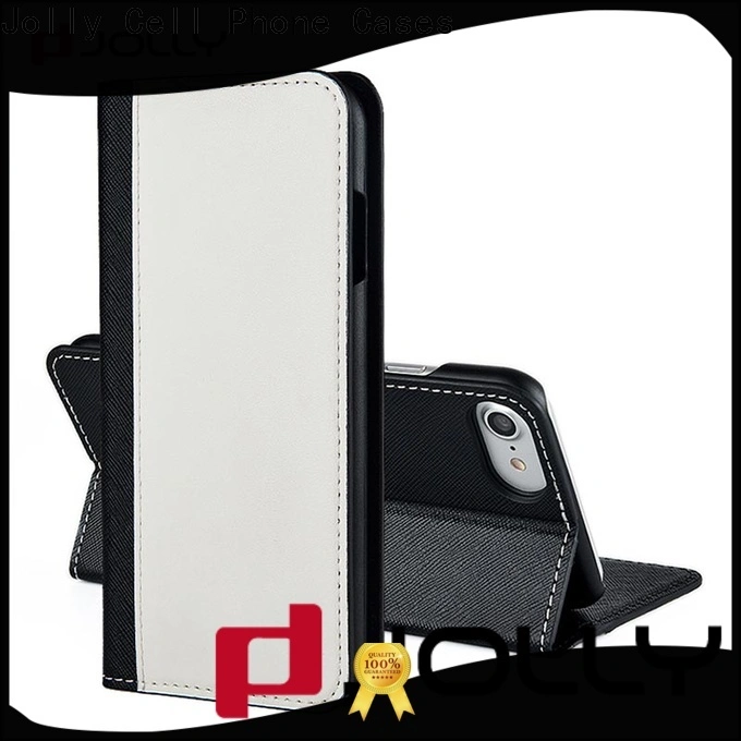 leather card holder organizer cell phone wallet case with rfid blocking features for sale 1