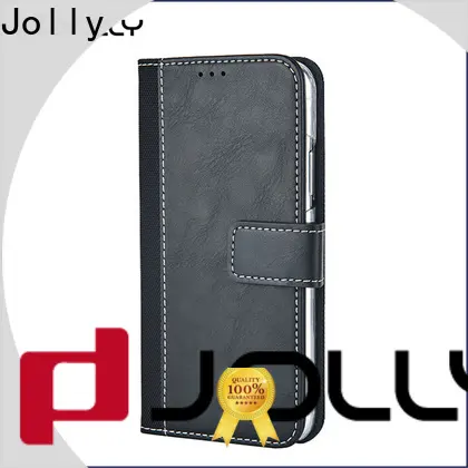 Jolly real carbon fiber phone case and wallet with credit card holder for mobile phone 1