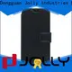 slim leather leather flip phone case with strong magnetic closure for mobile phone 1