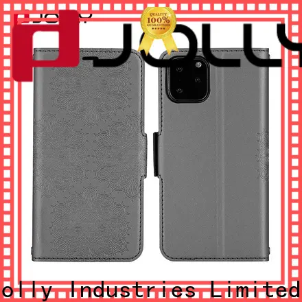 Jolly latest magnetic flip phone case with slot for mobile phone 1