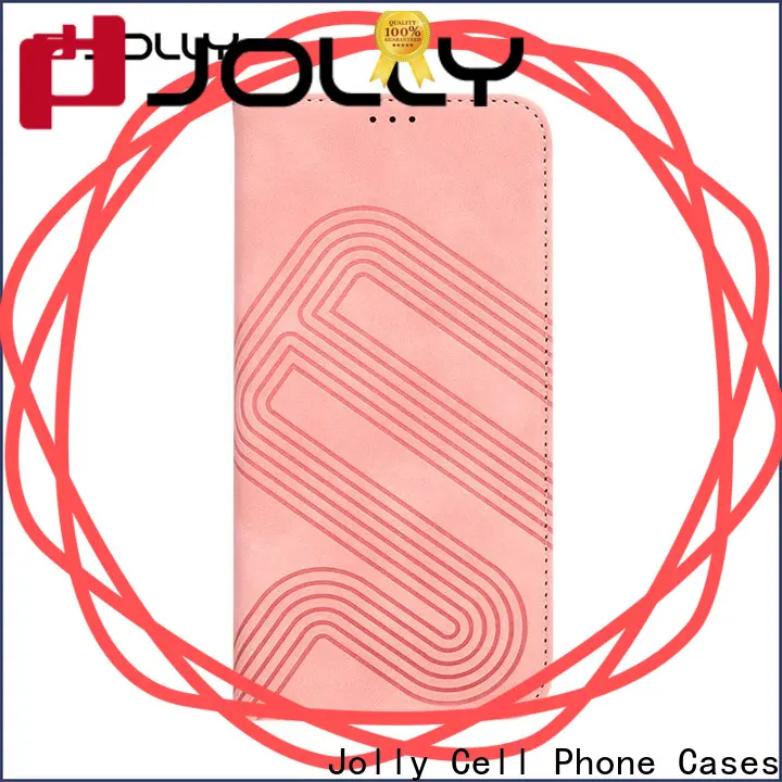 Jolly high quality magnetic flip phone case company for iphone xs 1