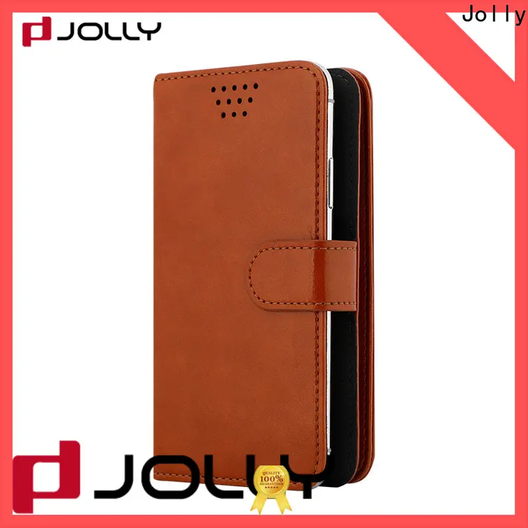 Jolly leather phone case for busniess for sale 1