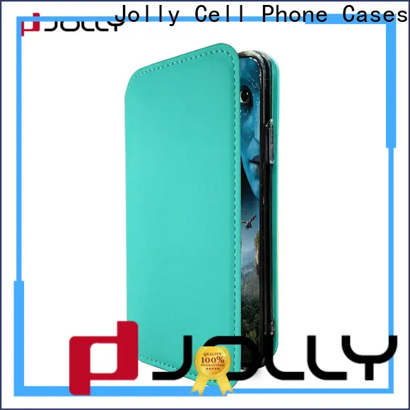 wholesale magnetic flip phone case with id and credit pockets for mobile phone 1