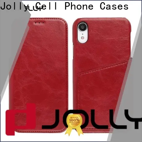 high quality leather flip phone case manufacturer for sale 1