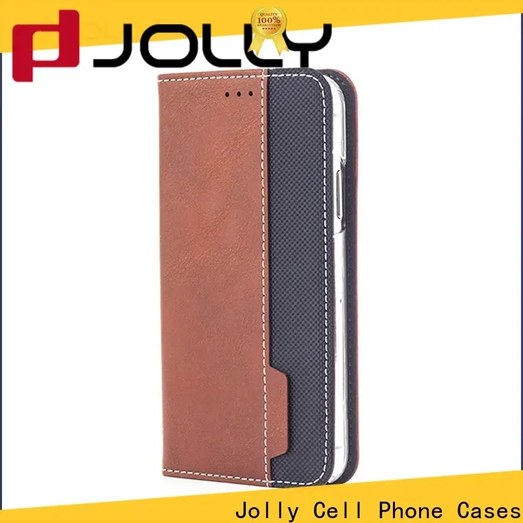Jolly designer cell phone cases with strong magnetic closure for mobile phone 1