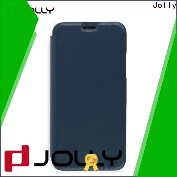 Jolly leather flip phone case company for mobile phone 1