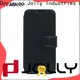 initial magnetic flip phone case with slot for iphone xs 1