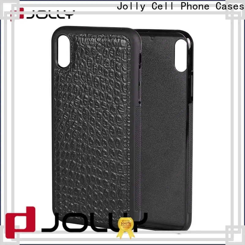 slim spliced two leather mobile back cover printing online supplier for iphone xr 1