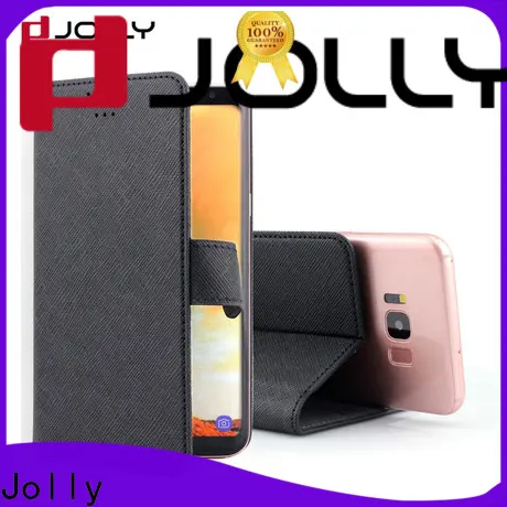 Jolly leather phone case with card slot for sale 1