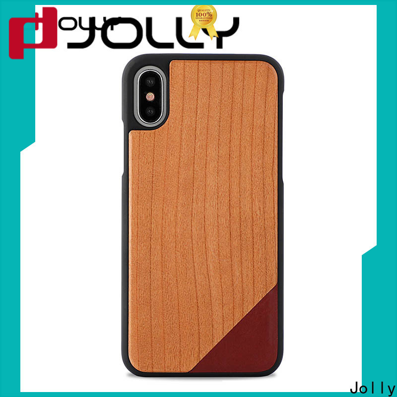 slim spliced two leather customized back cover supplier for sale 1