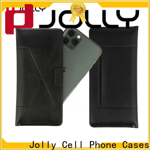 Jolly best phone case maker with id and credit pockets for apple 1