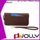 Jolly best magnetic wallet phone case with cash compartment for apple 1