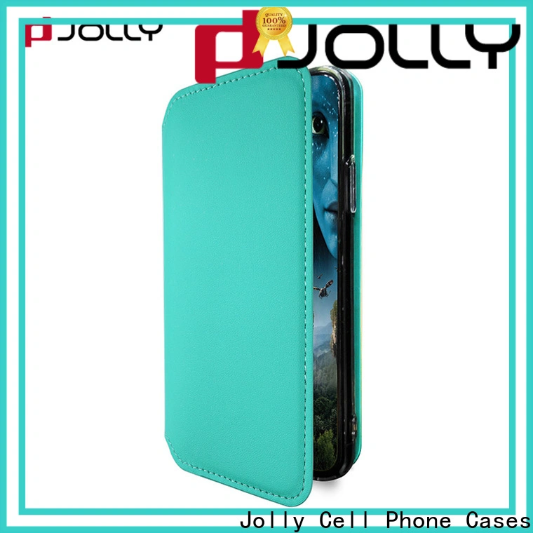 slim leather flip phone covers with id and credit pockets for sale 1