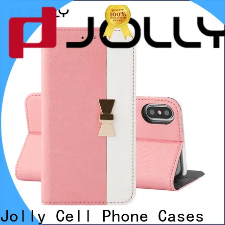 Jolly new cheap cell phone cases with strong magnetic closure for iphone xs 1