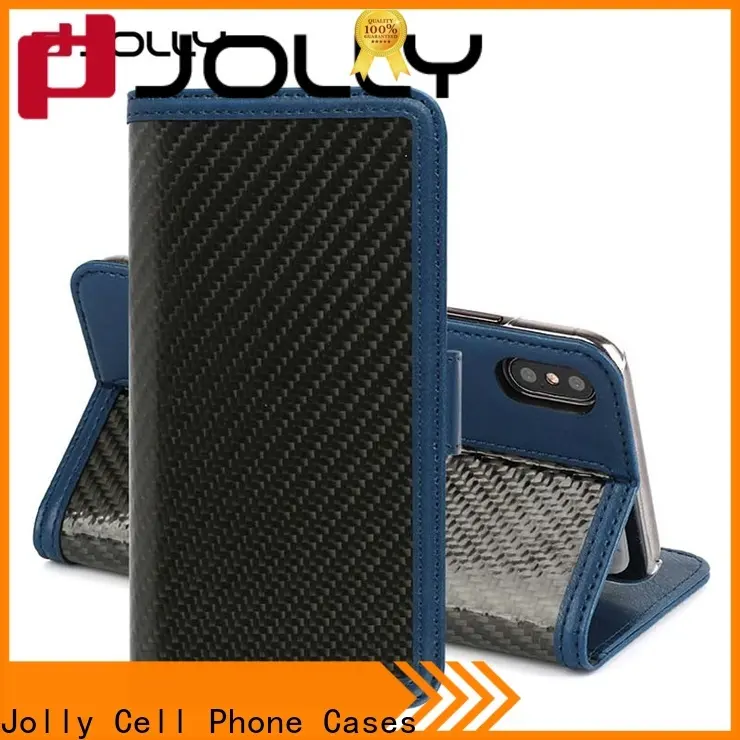 Jolly smartphone wallet case with id and credit pockets for apple 1