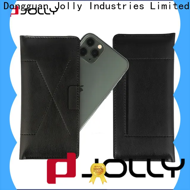 Jolly leather phone case maker with slot for apple 1