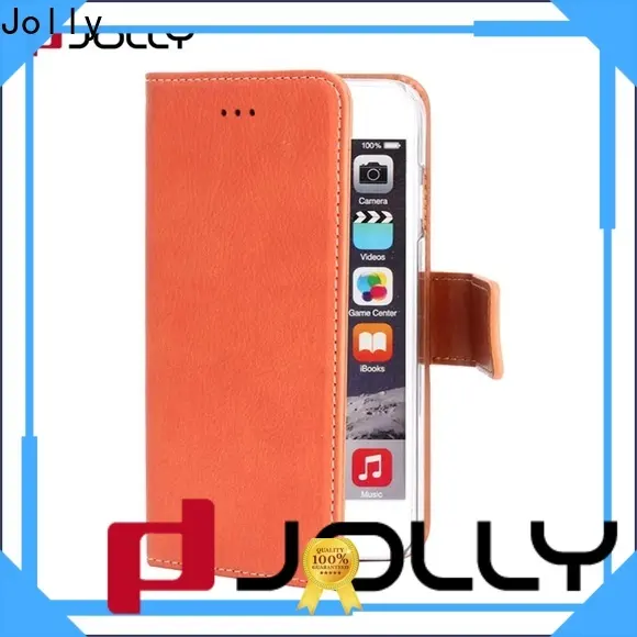 Jolly mens cell phone wallet factory for apple 1