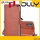 Jolly leather wallet phone case supply for apple 1