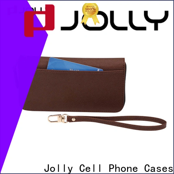 Jolly leather cell phone wallet case with credit card holder for iphone xs 1