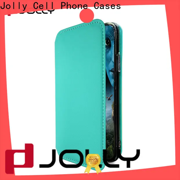 Jolly initial phone case with strong magnetic closure for mobile phone 1