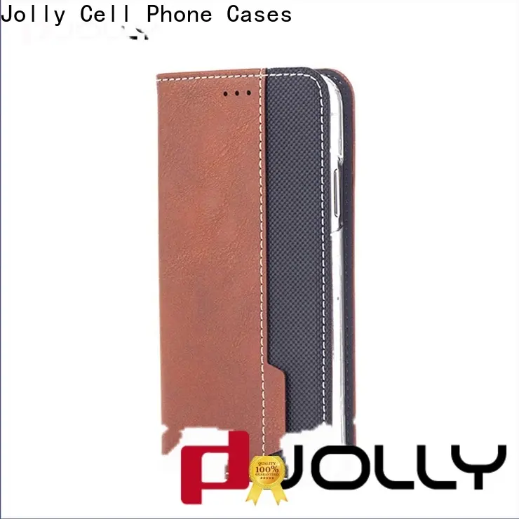 Jolly slim leather anti-radiation case manufacturer for mobile phone 1