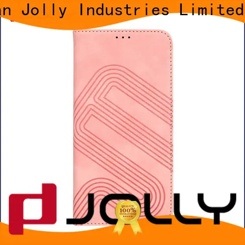 Jolly pu leather flip phone covers supply for iphone xs 1