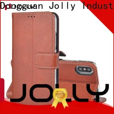 Jolly artificial phone case and wallet factory for iphone xs 1