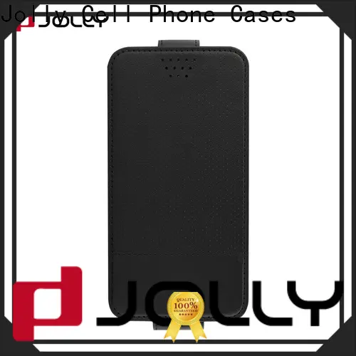 Jolly leather phone case with adhesive for cell phone1 1