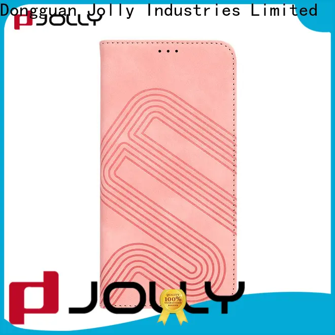 Jolly leather flip phone case for busniess for mobile phone 1
