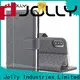 real carbon fiber leather cell phone wallet case with cash compartment for mobile phone 1