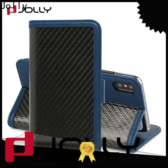 Jolly imitation leather cell phone wallet factory for iphone xs 1
