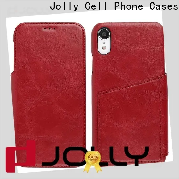 Jolly leather flip phone case manufacturer for sale 1