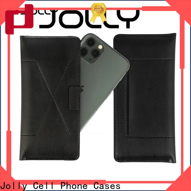 Jolly artificial leather protective phone cases with card slot for mobile phone 1