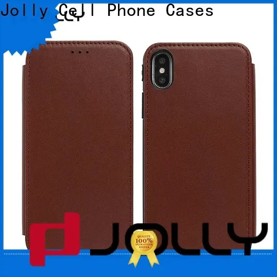 Jolly personalised leather phone case company for mobile phone 1