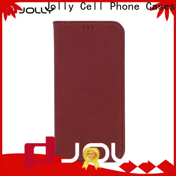 Jolly first layer waterproof cell phone case with credit card holder for iphone x 1
