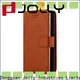 Jolly leather phone case with adhesive for mobile phone 1