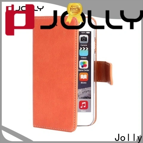 Jolly women wallet style phone case with rfid blocking features for iphone xs 1