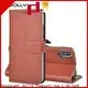 Jolly high quality designer wallet phone case with credit card holder for apple 1