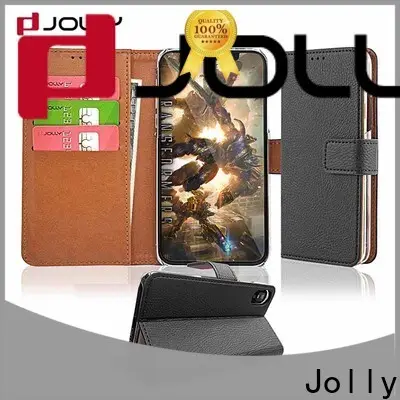Jolly high quality wallet case with printed pattern cover for mobile phone 1