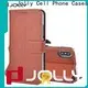 real carbon fiber wallet case with cash compartment for mobile phone 1