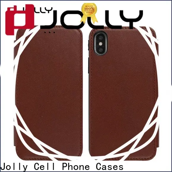 Jolly slim leather leather phone case for busniess for sale 1