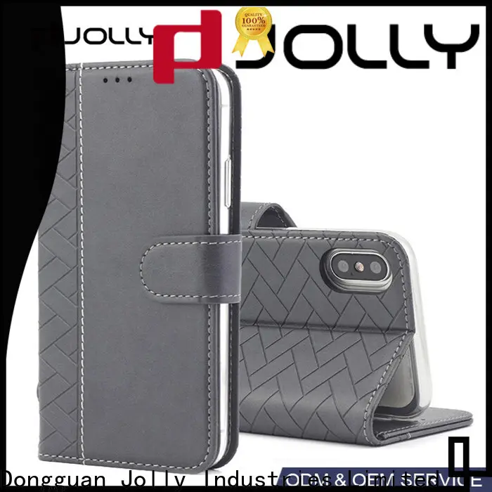 Jolly luxury leather cell phone wallet manufacturer for sale 1