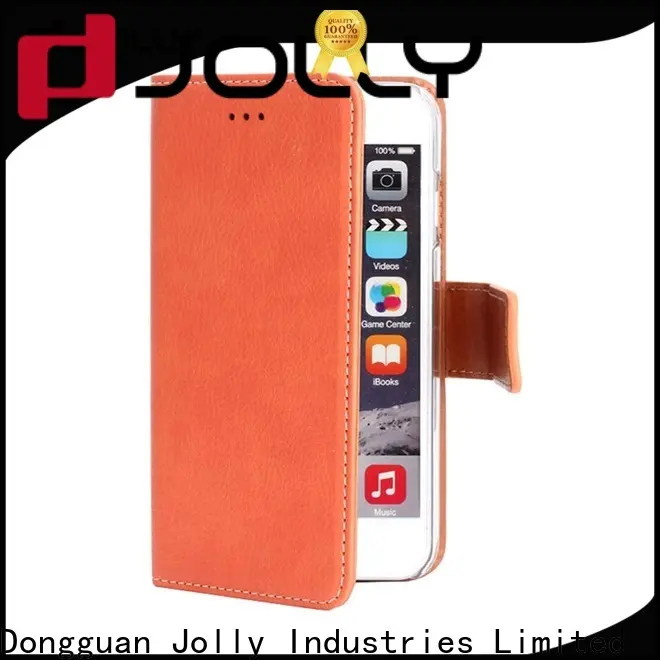 Jolly smartphone wallet case for busniess for apple 1
