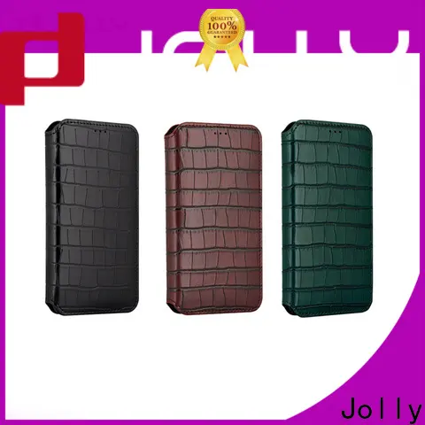 real carbon fiber leather cell phone wallet case with rfid blocking features for sale 1