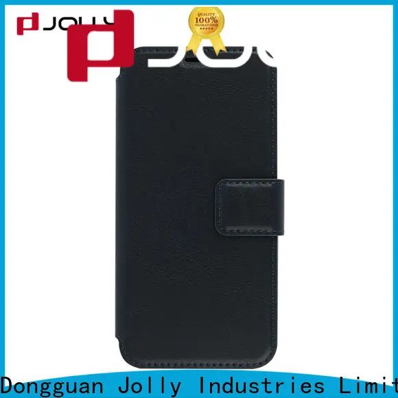 Jolly latest magnetic flip phone case with slot for mobile phone1 1