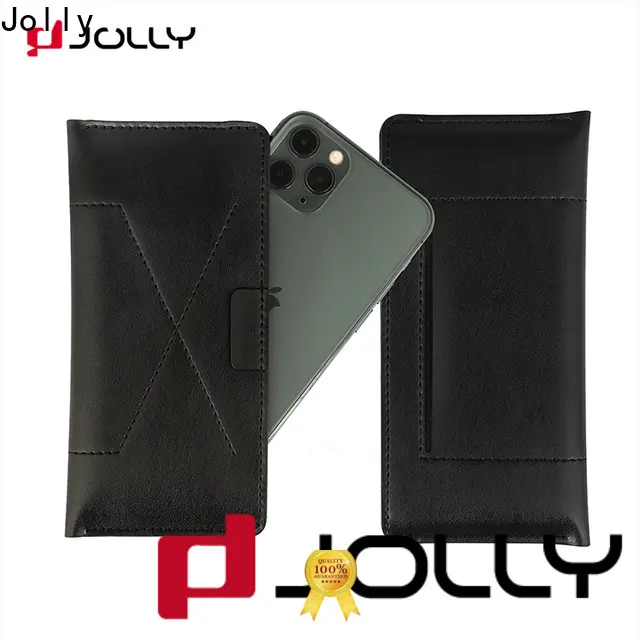 Jolly pu leather universal cell phone case manufacturer for cell phone 1