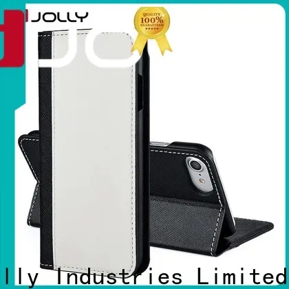 Jolly custom wallet case with id and credit pockets for apple 1