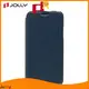 Jolly slim leather flip cell phone case with slot kickstand for mobile phone 1