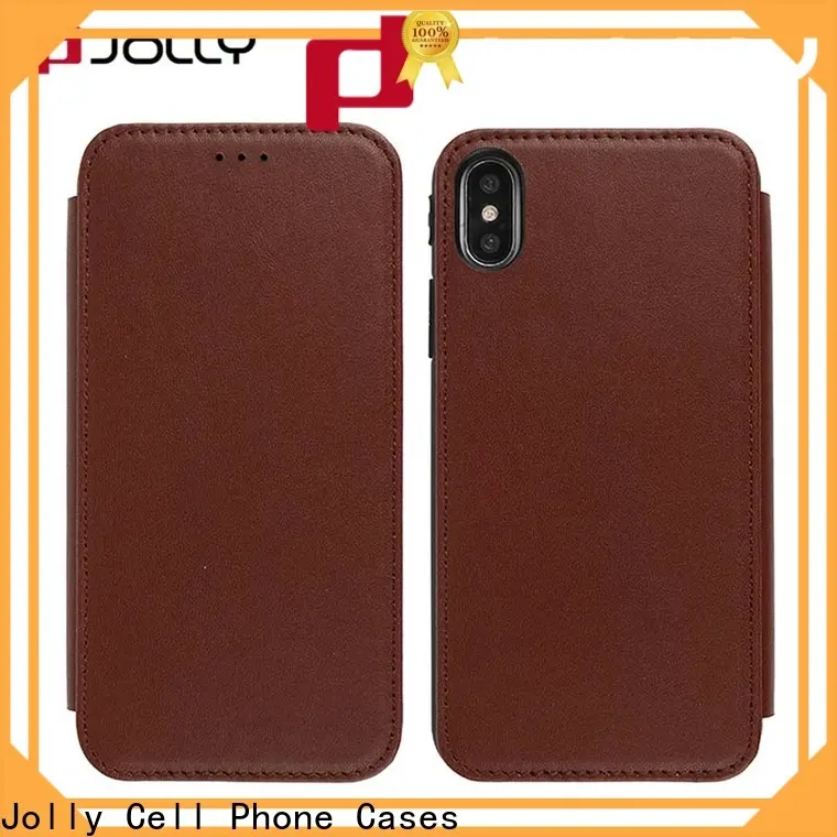 new flip phone case with id and credit pockets for iphone xs 1